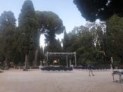 Before Pinocchio, in the gardens of the Academia Tedesca Roma Villa Massimo…