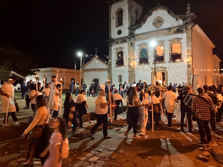 Festa religiosa a Paraty